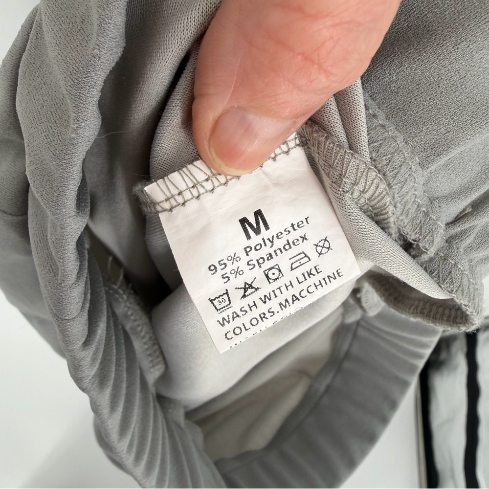 Light Gray Flare Dress Pants - Picture 2 of 5